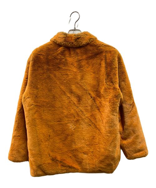 SUPREME（シュプリーム）Supreme (シュプリーム) 2-tone faux fur shop coat オレンジ サイズ:Ｓの古着・服飾アイテム