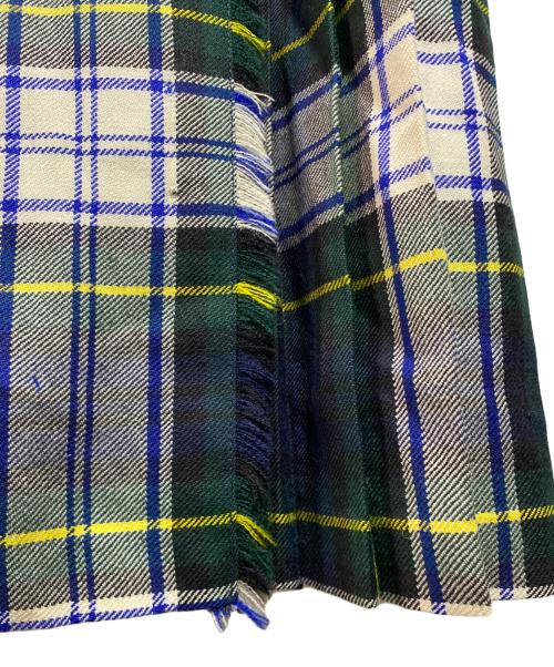 O'NEIL OF DUBLIN（オニールオブダブリン）O'NEIL OF DUBLIN (オニールオブダブリン) チェックラップスカート グリーン サイズ:14の古着・服飾アイテム