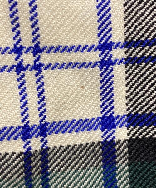 O'NEIL OF DUBLIN（オニールオブダブリン）O'NEIL OF DUBLIN (オニールオブダブリン) チェックラップスカート グリーン サイズ:14の古着・服飾アイテム