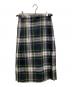 O'NEIL OF DUBLIN（オニールオブダブリン）の古着「チェックラップスカート」｜グリーン