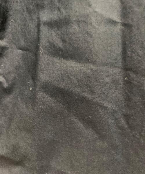 MM6 Maison Margiela（エムエムシックスメゾンマルジェラ）MM6 Maison Margiela (エムエムシックス メゾンマルジェラ) フリルノースリーブブラウス ブラック サイズ:36の古着・服飾アイテム