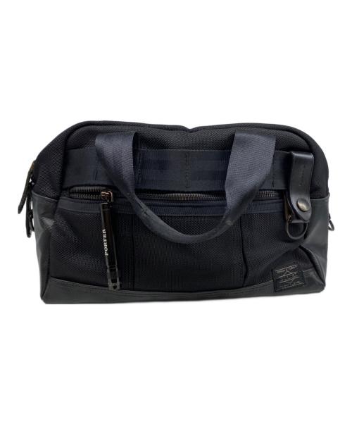 PORTER HEAT（ポーターヒート）PORTER HEAT (ポーターヒート) ミニボストンバッグ ブラックの古着・服飾アイテム