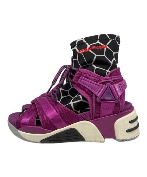 MARC JACOBS（マークジェイコブズ）MARC JACOBS (マーク ジェイコブス) Somewhere スポーツサンダル ピンク サイズ:24ｃｍの古着・服飾アイテム