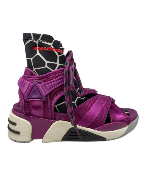 MARC JACOBS（マークジェイコブズ）MARC JACOBS (マーク ジェイコブス) Somewhere スポーツサンダル ピンク サイズ:24ｃｍの古着・服飾アイテム