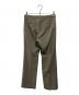 YONFA (ヨンファ) クーコーブーツカットパンツ オリーブ サイズ:Ｍ：5000円