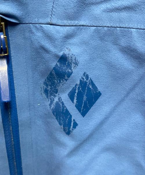 BLACK DIAMOND（ブラックダイヤモンド）BLACK DIAMOND (ブラックダイヤモンド) GORE-TEXマウンテンパーカー ブルー サイズ:Ｍの古着・服飾アイテム