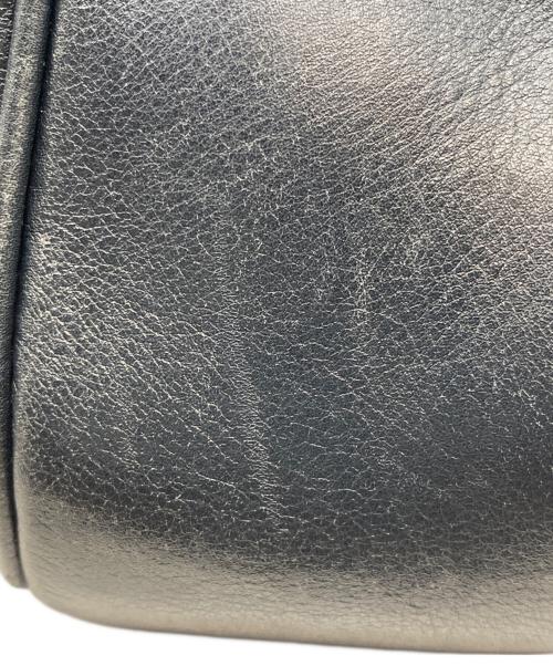 GUCCI（グッチ）GUCCI (グッチ) OLDバンブーレザートート ブラックの古着・服飾アイテム