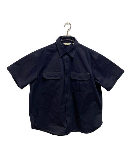 WOOLRICH（ウールリッチ）WOOLRICH (ウールリッチ) CAVALRY REG.COLL. S/S SHIRT ブラック サイズ:XLの古着・服飾アイテム