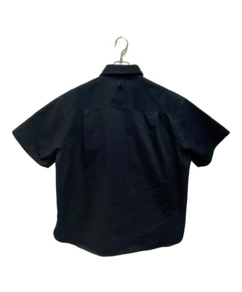 WOOLRICH（ウールリッチ）WOOLRICH (ウールリッチ) CAVALRY REG.COLL. S/S SHIRT ブラック サイズ:XLの古着・服飾アイテム