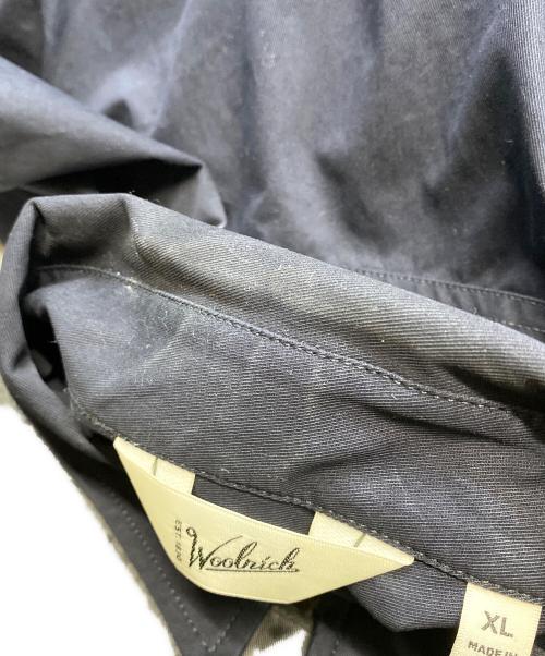 WOOLRICH（ウールリッチ）WOOLRICH (ウールリッチ) CAVALRY REG.COLL. S/S SHIRT ブラック サイズ:XLの古着・服飾アイテム