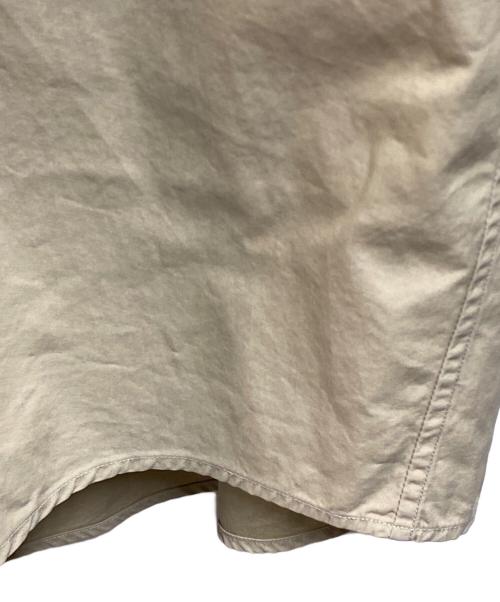 AURALEE（オーラリー）AURALEE (オーラリー) WASHED FINX TWILL BIG SHIRTS  A9AS02TN ベージュ サイズ:4の古着・服飾アイテム