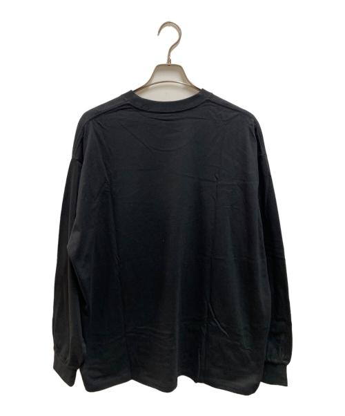 FreshService（フレッシュサービス）FreshService (フレッシュサービス) AS×FS CORPORATE L/S TEE “TAPE” ブラック サイズ:Lの古着・服飾アイテム