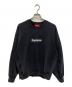 SUPREME（シュプリーム）の古着「Washed Box Logo Crewneck」｜ブラック