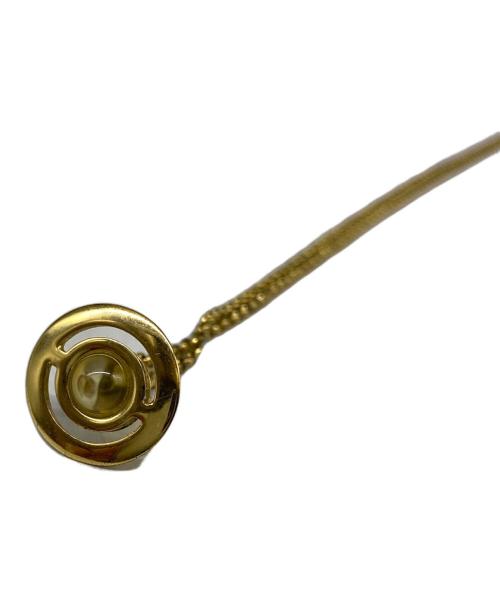 Vivienne Westwood（ヴィヴィアンウエストウッド）Vivienne Westwood (ヴィヴィアンウエストウッド) オーブネックレス ゴールドの古着・服飾アイテム