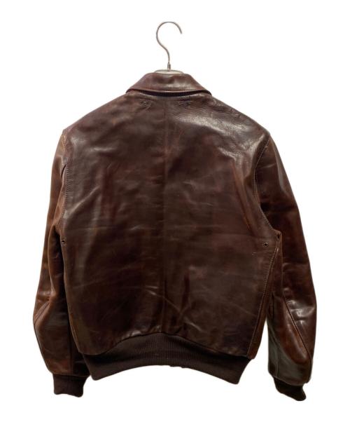 VANSON（バンソン）VANSON (バンソン) A-2フライトジャケット ブラウン サイズ:40の古着・服飾アイテム