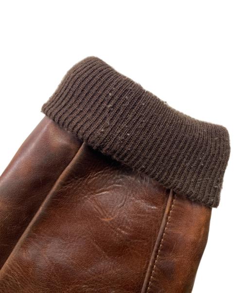 VANSON（バンソン）VANSON (バンソン) A-2フライトジャケット ブラウン サイズ:40の古着・服飾アイテム