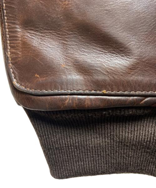 VANSON（バンソン）VANSON (バンソン) A-2フライトジャケット ブラウン サイズ:40の古着・服飾アイテム