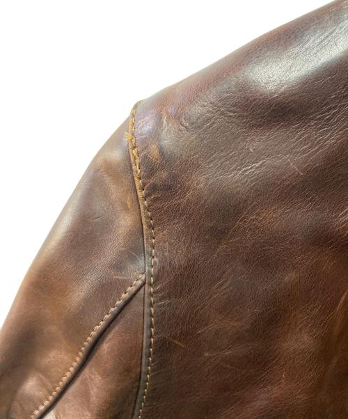 VANSON（バンソン）VANSON (バンソン) A-2フライトジャケット ブラウン サイズ:40の古着・服飾アイテム