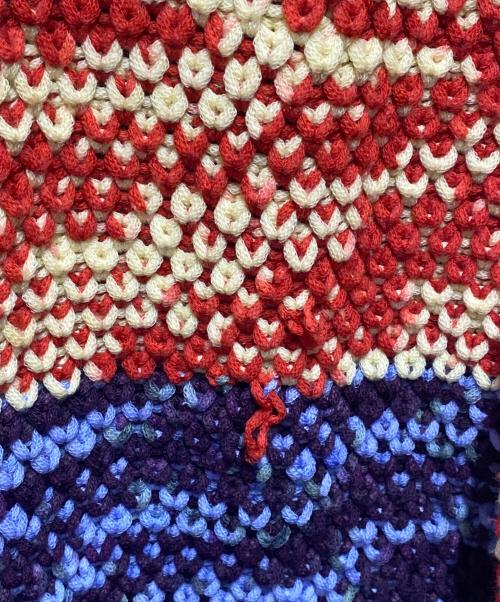 AMBUSH（アンブッシュ）AMBUSH (アンブッシュ) マルチカラーメッシュニット マルチカラー サイズ:3の古着・服飾アイテム