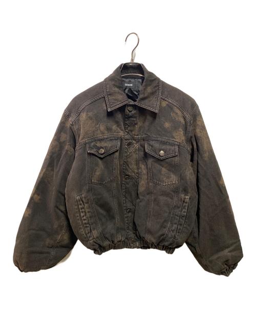 EGONLAB（エゴンラボ）EGONLAB (エゴンラボ) 24AW DENIM BOMBER ブラウン サイズ:Ｍの古着・服飾アイテム