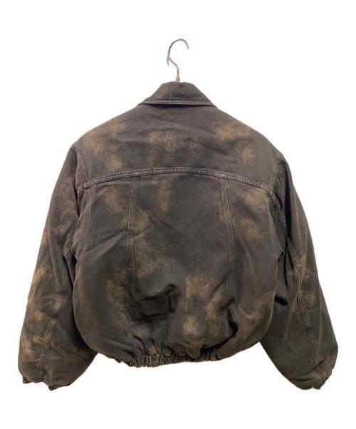 EGONLAB（エゴンラボ）EGONLAB (エゴンラボ) 24AW DENIM BOMBER ブラウン サイズ:Ｍの古着・服飾アイテム