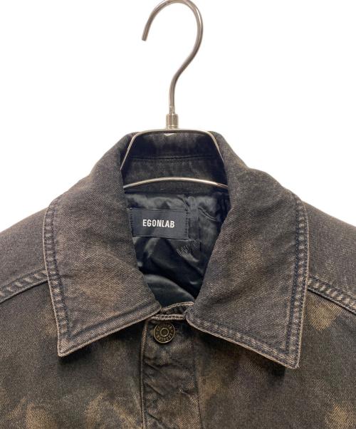 EGONLAB（エゴンラボ）EGONLAB (エゴンラボ) 24AW DENIM BOMBER ブラウン サイズ:Ｍの古着・服飾アイテム