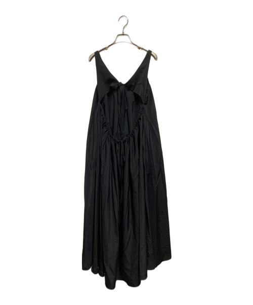 The Cure（ザ キュア）The Cure (ザ キュア) YUKO KUROSAWA (ユウコクロサワ) バッグコンシャスドレス ブラック サイズ:1の古着・服飾アイテム