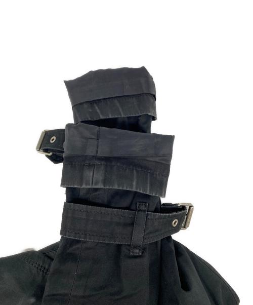 BURBERRY BLUE LABEL（バーバリーロンドンブルーレーベル）BURBERRY BLUE LABEL (バーバリーロンドンブルーレーベル) トレンチコート ブラック サイズ:Ｍの古着・服飾アイテム