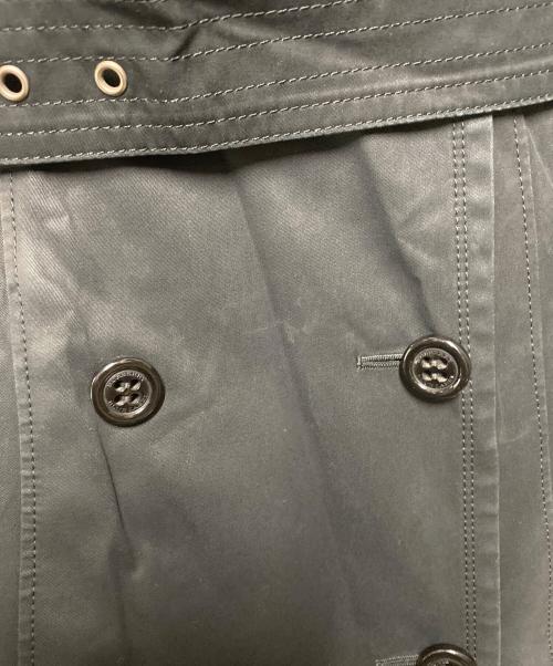 BURBERRY BLUE LABEL（バーバリーロンドンブルーレーベル）BURBERRY BLUE LABEL (バーバリーロンドンブルーレーベル) トレンチコート ブラック サイズ:Ｍの古着・服飾アイテム