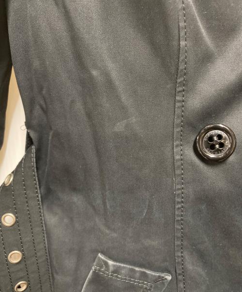 BURBERRY BLUE LABEL（バーバリーロンドンブルーレーベル）BURBERRY BLUE LABEL (バーバリーロンドンブルーレーベル) トレンチコート ブラック サイズ:Ｍの古着・服飾アイテム