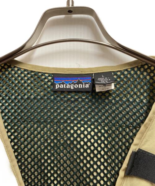 Patagonia（パタゴニア）Patagonia (パタゴニア) フィッシングベスト ベージュ サイズ:Lの古着・服飾アイテム