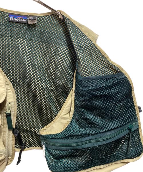 Patagonia（パタゴニア）Patagonia (パタゴニア) フィッシングベスト ベージュ サイズ:Lの古着・服飾アイテム