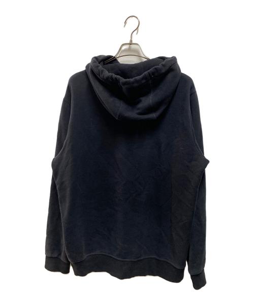 BURBERRY LONDON（バーバリーロンドン）BURBERRY LONDON (バーバリーロンドン) グローブグラフィック コットンフーディー ブラック サイズ:Mの古着・服飾アイテム