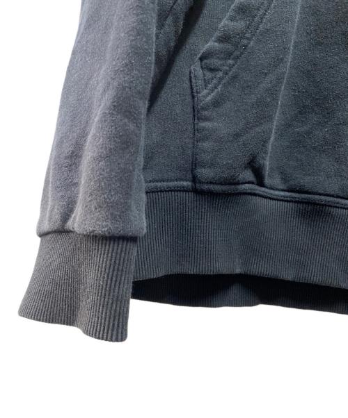 BURBERRY LONDON（バーバリーロンドン）BURBERRY LONDON (バーバリーロンドン) グローブグラフィック コットンフーディー ブラック サイズ:Mの古着・服飾アイテム