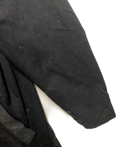 JIMSINN（ジムズイン）JIMSINN (ジムズイン) レザー切替コート ブラック サイズ:Lの古着・服飾アイテム