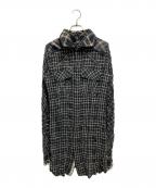 L.G.Bルグランブルー）の古着「archive zip design shirt」｜ブラック