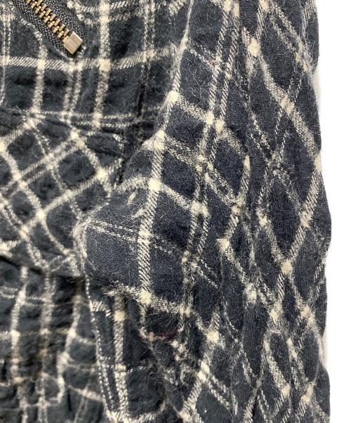 L.G.B（ルグランブルー）L.G.B (ルグランブルー) archive zip design shirt ブラックの古着・服飾アイテム