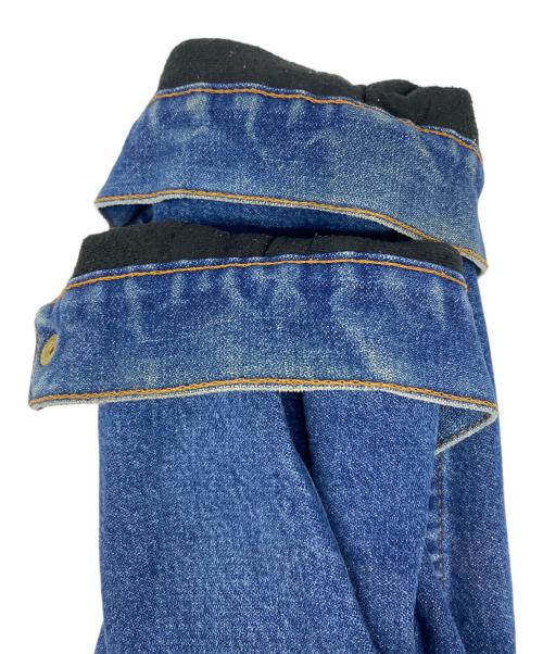 Wrangler（ラングラー）Wrangler (ラングラー) ブランケットデニムジャケット インディゴ サイズ:44の古着・服飾アイテム