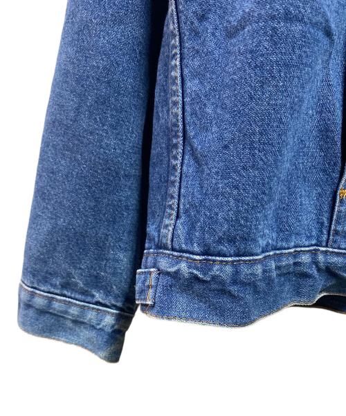 Wrangler（ラングラー）Wrangler (ラングラー) ブランケットデニムジャケット インディゴ サイズ:44の古着・服飾アイテム