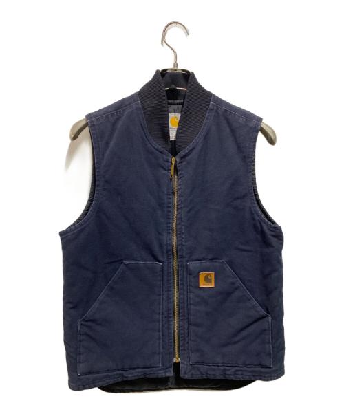 CarHartt（カーハート）CarHartt (カーハート) ダックベスト ネイビー サイズ:Ｓの古着・服飾アイテム