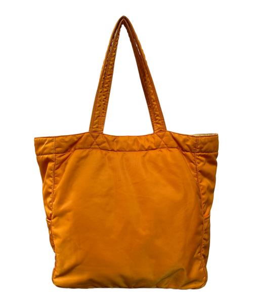 PORTER（ポーター）PORTER (ポーター) TOTE BAG オレンジの古着・服飾アイテム