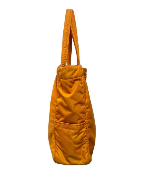 PORTER（ポーター）PORTER (ポーター) TOTE BAG オレンジの古着・服飾アイテム