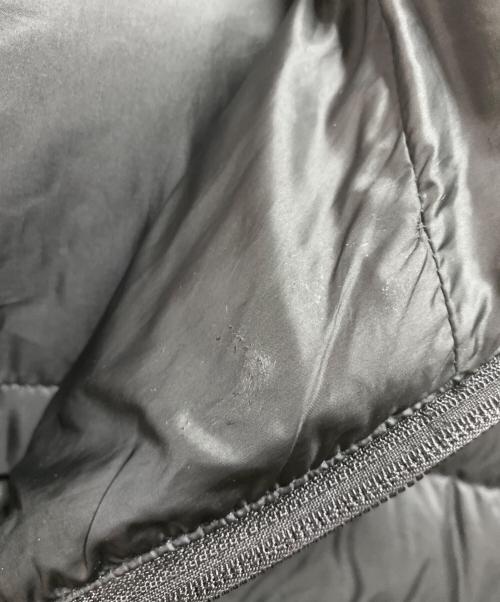 PRADA（プラダ）PRADA (プラダ) トライアングルプレート ニット切替 ダウンジャケット ブラック サイズ:54の古着・服飾アイテム