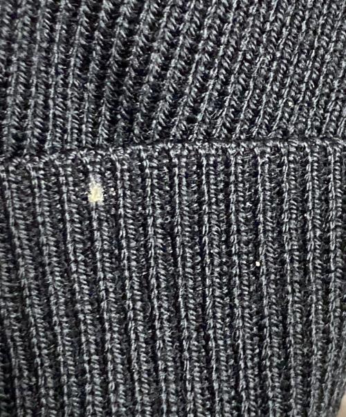 PRADA（プラダ）PRADA (プラダ) トライアングルプレート ニット切替 ダウンジャケット ブラック サイズ:54の古着・服飾アイテム