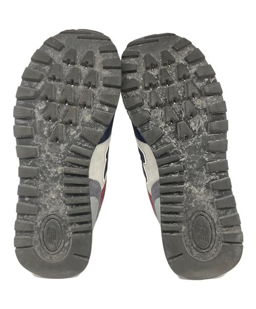 NEW BALANCE（ニューバランス）NEW BALANCE (ニューバランス) スニーカー グレー×ネイビー サイズ:26.5cmの古着・服飾アイテム