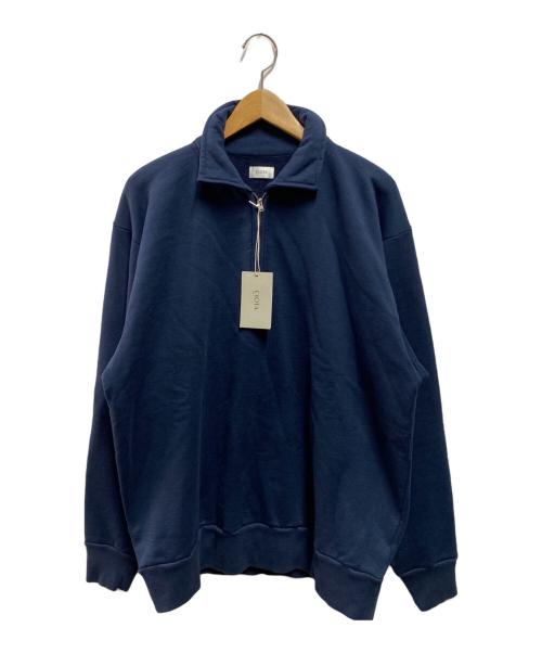 CIOTA（シオタ）CIOTA (シオタ) Half Zip Sweatshirts ネイビー サイズ:6の古着・服飾アイテム
