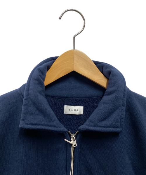 CIOTA（シオタ）CIOTA (シオタ) Half Zip Sweatshirts ネイビー サイズ:6の古着・服飾アイテム