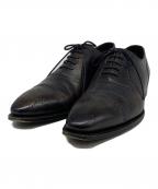 Perfettoペルフェット）の古着「レザーシューズ」｜ブラウン