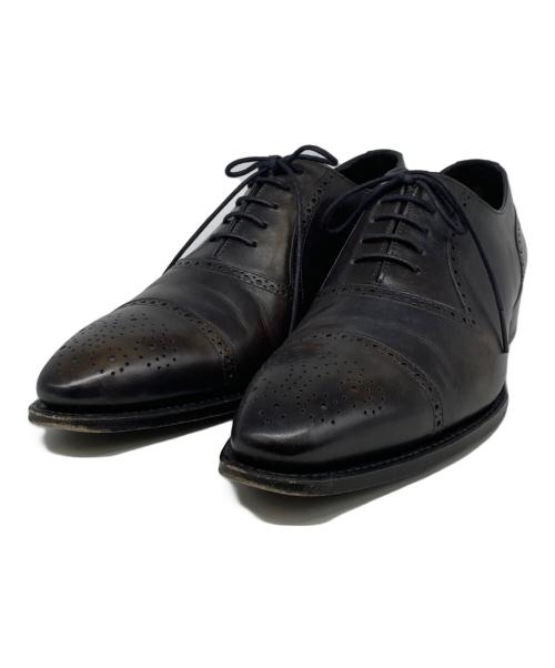 Perfetto（ペルフェット）Perfetto (ペルフェット) レザーシューズ ブラウン サイズ:24.5の古着・服飾アイテム