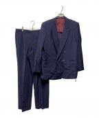 GIVENCHY GENTLEMANジバンシィ ジェントルマン）の古着「80's ダブルジャケットセットアップ」｜ネイビー